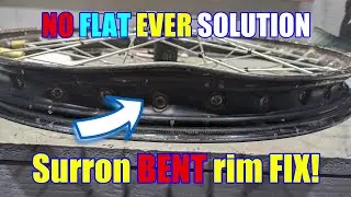 SAVE $$$ How to FIX a Bent RIM!?