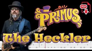 Primus - The Heckler (🔴Bass Tabs | Notation) @ChamisBass #chamisbass #primusbass