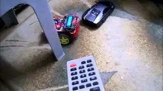 IR Robot remote Control with Arduino