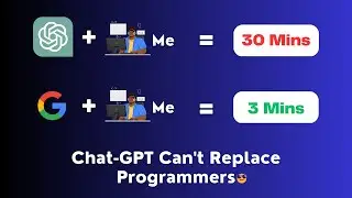 Chat-GPT ( or Copilot-X ) Can't Replace Programmer | Atleast not now | Desi Programmer