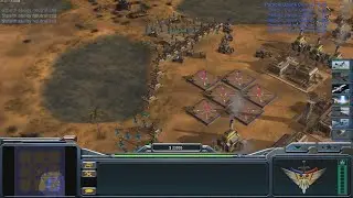 USA Laser - Command & Conquer Generals Zero Hour - 1 vs 7 HARD Gameplay