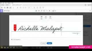 HOW TO SIGN PDF FILE IN ADOBE ACROBAT READER