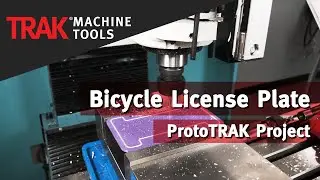 Bicycle License Plate | ProtoTRAK Project