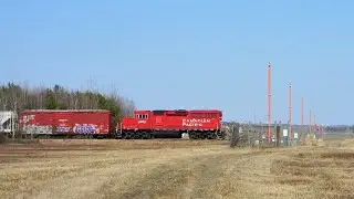 CP Local on the D&H Ausable Branch! Working the Plattsburgh Industrial Track