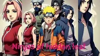 Ninjas of hidden leaf (by Anime Studio Production)for anime lovers