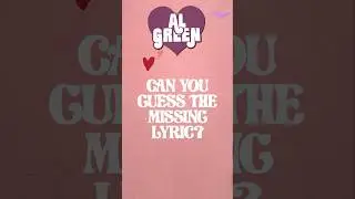 How well do you know your Al Green?