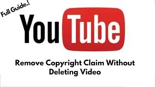 How to Remove Copyright Claim Without Deleting Video | Step by Step Guide | TechnoGuru Official|