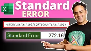 Calculate Standard Error in Excel Like a Pro!