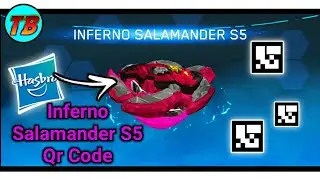 INFERNO SALAMANDER S5 QR CODE BEYBLADE BURST APP!!