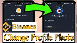 How to Change Binance Account Profile Picture || Binance Account || #Binance