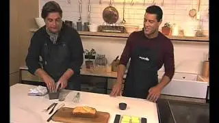 Matt Preston makes hot ice cream bread