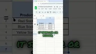 How to Resize Cells in Google Sheets