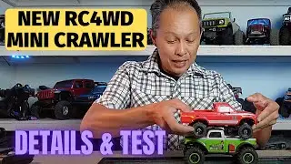 RC4WD 1/24 Trail Finder 2 Mojave Toyota Pickup Mini Crawler Review