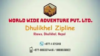 Awesome zipline adventure in Dhulikhel kavre Nepal.