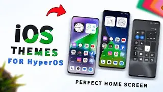 😱😱 Top 3 *NEW* iOS Theme for HyperOS | iOS theme miui 14 | ios themes