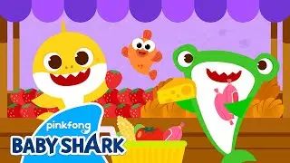 What is Your Favorite Food? | Baby Sharks Day at School | Back to School | Baby Shark Official