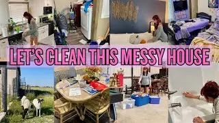 COMPLETE DISASTER | BEAUTIFUL BEFORE AND AFTER | REAL LIFE MESSY HOUSE CLEANING 2.0