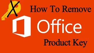 Remove Existing Office Product key in Office 2019 | Uninstall Microsoft Office Product Key