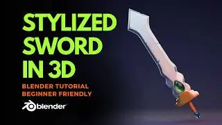 Crafting a Stylized 3D Sword with Procedural PBR Shading