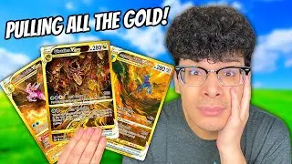 I Will Not Stop Opening Crown Zenith Pokemon Packs Until I PULL ALL THE GOLD SECRET RARES!