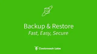 How Backup & Restore works under the hood