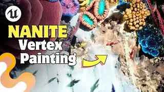 VERTEX Painting with NANITE Displacement | Unreal Engine 5.4