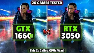 GTX 1660 Ti vs RTX 3050 (8GB) | Aaand The Winner Is?🤔 | 20 Games Tested