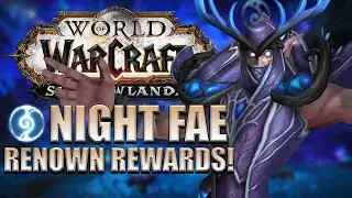 Night Fae Renown REWARDS! Mounts/Transmog/Pets/Titles & More | Shadowlands