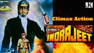 Indrajeet Amitabh Bacchan Kader Khan Climax action Scene