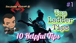 10 Helpful✨ Tips For Shadow Fight Arena | (Part 1) Shadow Fight Arena 4 : Top Ladder Gameplay Tips🔥