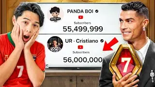 CRISTIANO RONALDO SURPASSED ME IN SUBSCRIBERS!