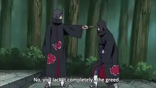 Orochimaru Tries to Steal Itachi's Eyes and Itachi Wrecks Him