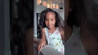 POV: My Daughter Wanted Her Hair Like Mommy #Rollerset #hairrollers #kidshair #kidsbraidstyles