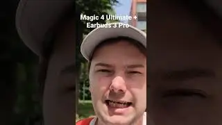 Honor Magic 4 Ultimate + Earbuds 3 Pro Mic Test + Heat Test + Zoom Test