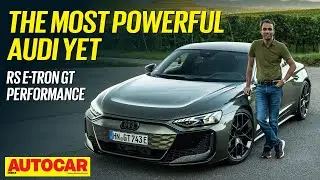 New Audi RS e-tron GT Performance review - 925hp electric super-sedan! | Drive | Autocar India