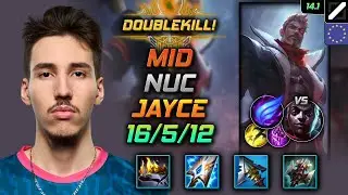 Jayce Mid Build Nuc Hubris Phase Rush - LOL EUW Master Patch 14.1