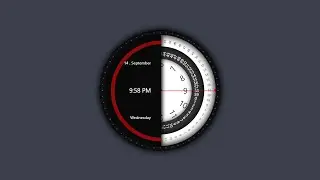 Create Working Analog x Digital Clock Using HTML CSS AND Javascript