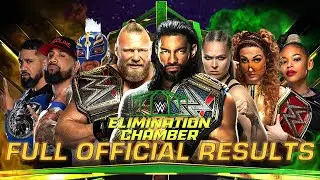 Full WWE Elimination Chamber 2022 Results