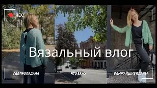 Вязальный влог. Где пропадала месяц, мои вязальные процессы и ближайшие планы.
