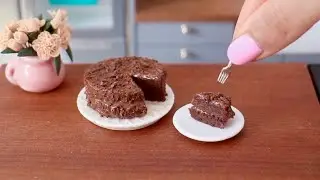 MINIATURE CHOCOLATE GATEAU *real mini cake*