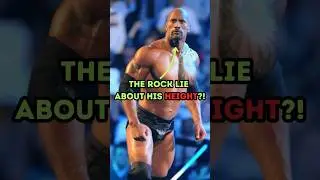 The Truth Behind The Rock’s Height #shorts #fitness