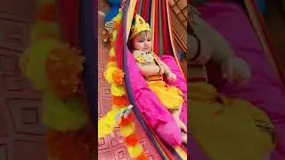 Kanha Soja Zara #krishna #kanha #cute #cutebaby #trending #viralvideo #youtubeshorts