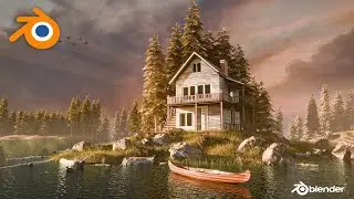 How To Make Water House in Blender - Tutorial