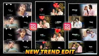 Multiple photo scrolling lyrics video editing | New Trending Multiple Photo Scrolling Lyrics Video |