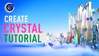 How to create crystal in Cinema 4D | Dynamic | Tutorials