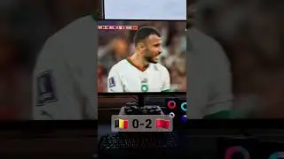 🇧🇪 0-2 🇲🇦