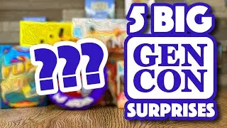 Top 5 BIG Surprises at GEN CON 2024!