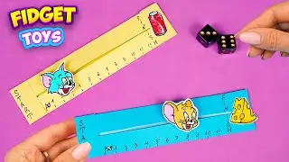 Как сделать настольную игру Том и Джерри своими руками | Game Tom and Jerry