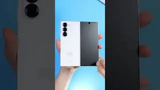 Samsung Galaxy Z Fold 6 White ASMR Unboxing #shorts