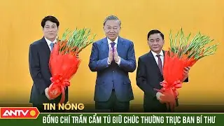 Trao Quyết định phân công đồng chí Trần Cẩm Tú giữ chức Thường trực Ban Bí thư | ANTV